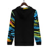 NerdyKeppie Splatter Wave Lightweight Pan Pride Zip Up Hoodie. 