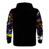 NerdyKeppie Splatter Wave Lightweight Progress Pride Zip Up Hoodie. 
