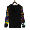 NerdyKeppie Splatter Wave Lightweight Progress Pride Zip Up Hoodie. 