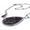 Splatter Wave Oval Ace Pride Necklace