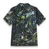 NerdyKeppie Splatterwave Unisex Cotton Hawaiian Short Sleeve Shirt. 