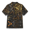 NerdyKeppie Splatterwave Unisex Cotton Hawaiian Short Sleeve Shirt. 