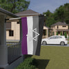 NerdyKeppie Star of David Ace Pride Flag (Indoor/Outdoor). An Asexual Pride flag with a Star of David, Pride flag made from durable, weather-resistant poly canvas: this Pride celebration flag makes a great home decoration or casual cape!