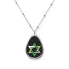 Star of David Oval Aro Necklace
