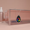 Star of David Oval Rainbow Gay Pride Necklace