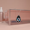 Star of David Oval Trans Pride Necklace