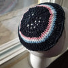 NerdyKeppie Striped Pride Kippah / Yarmulke. 
