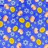 A NerdyKeppie Sufganiyot & Gelt Heat & Cold Pack. A microwaveable heat and cold pack featuring a Hanukkah-themed design, great gift for Jewish friends with, you know, achy joints and stuff.