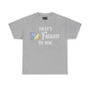 NerdyKeppie "That's Mr. Faggot To You" Cotton Rainbow Gay Pride Tee Shirt. A unisex cotton tee shirt with a "That's Mr. Faggot To You" design on it in rainbow pride colors. This gay pride tee shirt has a classic fit.