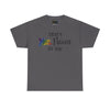 NerdyKeppie "That's Mrs. Faggot To You" Cotton Rainbow Gay Pride Tee Shirt. A unisex cotton tee shirt with a "That's Mrs. Faggot To You" design on it in rainbow pride colors. This gay pride tee shirt has a classic fit.