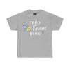 NerdyKeppie "That's Mx. Faggot To You" Cotton Rainbow Gay Pride Tee Shirt. A unisex cotton tee shirt with a "That's Mx. Faggot To You" design on it in rainbow pride colors. This gay pride tee shirt has a classic fit.