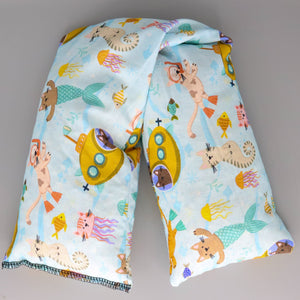 A NerdyKeppie The Catfishing You Don't Actually Mind Heat & Cold Packs. A microwaveable heat and cold pack featuring a marine cat-themed design, great gift for cat lovers or friends with, you know, achy joints and stuff.