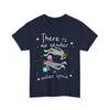 NerdyKeppie "There Is No Gender In Outer Space" - Nico Hornyak Original Cotton Tee Shirt. 