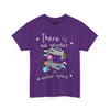 NerdyKeppie "There Is No Gender In Outer Space" - Nico Hornyak Original Cotton Tee Shirt. 