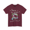 NerdyKeppie "There Is No Gender In Outer Space" - Nico Hornyak Original Cotton Tee Shirt. 