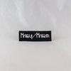 NerdyKeppie's They/Them Computerized Font Pronoun Embroidered Patch are stitched on sturdy rectangular duck cloth and backed with vinyl fuse.