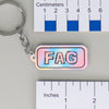 NerdyKeppie-"FAG" Mirrored Pride Keychain-Trans