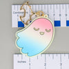 NerdyKeppie-Glow in the Dark Ghost Pride Keychain-Trans