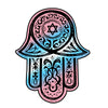 NerdyKeppie Hamsa Pride Acrylic Earrings. Our acrylic gay pride Hamsa earrings have hypoallergenic steel hooks. These comfortable earrings are a great gay pride gift and ship from Portland, Oregon.