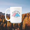 NerdyKeppie "Fix Your Hearts Or Die" Twin Mountain Peaks Pride Coffee Mug. Our "Fix Your Hearts Or Die" Twin Mountain Peaks Pride Coffee Mug is 15 ounces deep and ships directly from Portland, Oregon USA.