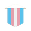 NerdyKeppie Trans Pride Pennant. 