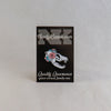 NerdyKeppie Proud to the Bone Fox Skull Pride Enamel Pins. A fox skull pride enamel pin for our Proud to the Bone project, wearing an adorable crown of flowers!
