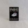 NerdyKeppie Proud to the Bone Possum Skull Pride Enamel Pins. A possum skull pride enamel pin for our Proud to the Bone project, wearing an adorable crown of flowers!