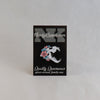 NerdyKeppie Proud to the Bone Tiger Skull Pride Enamel Pins. A tiger skull pride enamel pin for our Proud to the Bone project, wearing an adorable crown of flowers!
