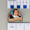 NerdyKeppie Publick Universal Friend Historically Queer Enamel Pride Pin. Our NerdyKeppie Historically Queer Pride enamel pin features Publick Universal Friend surrounded by flowers in your choice of non-binary or transgender pride colors. This pride pin ships from Portland, Oregon.