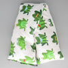 A NerdyKeppie Unusually Fashion-Conscious Frogs Flannel Heat & Cold Packs. A microwaveable heat and cold pack featuring a frog-themed design, great gift for frog-loving friends with, you know, achy joints and stuff.