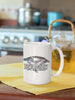NerdyKeppie "We Built These Titties On Estrogen" Trans Pride Coffee Mug. Our "We Built These Titties On Estrogen" Trans Pride Coffee Mug is 15 ounces deep and ships directly from Portland, Oregon USA.