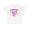 NerdyKeppie "Better A Faggot Than A Fascist" Gay Pride Pink Triangle Tee Shirt. A unisex cotton tee shirt with a "Better A Faggot Than A Fascist" design on it. This pink triangle pride tee shirt has a classic fit.