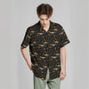 NerdyKeppie Dino Bones Pride Flag Colors Hawaiian Shirt Up To 8X. Our 100% cotton Hawaiian shirt, now in sizes up to 8X! The Dino Bones pattern comes in multiple Pride Flag colors, a perfect holiday or coming-out gift. 