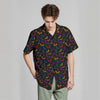 Engraved Bats Pride Flag Colors Hawaiian Shirt Up To 8X