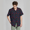 Engraved Bats Pride Flag Colors Hawaiian Shirt Up To 8X