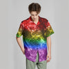 NerdyKeppie Galaxy Pride Flag Colors Hawaiian Shirt Up To 8X. Our 100% cotton Hawaiian shirt comes in sizes up to 8X! You’ll enjoy the Galaxy pattern available in multiple Pride Flag options, a perfect holiday or coming-out gift. 