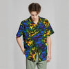 NerdyKeppie Splatter Wave Pride Flag Colors Hawaiian Shirt Up To 8X. Our 100% cotton Hawaiian shirt, now in sizes up to 8X! The Splatter Wave pattern comes in multiple Pride Flag colors, a perfect holiday or coming-out gift. 