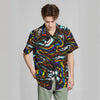 NerdyKeppie Splatter Wave Pride Flag Colors Hawaiian Shirt Up To 8X. Our 100% cotton Hawaiian shirt, now in sizes up to 8X! The Splatter Wave pattern comes in multiple Pride Flag colors, a perfect holiday or coming-out gift. 
