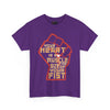 NerdyKeppie "Your Heart Is A Muscle The Size Of Your Fist" Cotton Tee Shirt. A unisex cotton tee shirt with a design reading "Your Heart Is A Muscle The Size Of Your Fist". This cotton pride tee shirt has a classic fit.