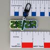NerdyKeppie-BONEYARD Space Font Pronoun Keychain-Zie/Zir