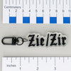 NerdyKeppie-Old English Pronoun Keychain-Zie/Zir