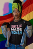 "Self Made" Unisex Cotton Trans Pride Tee Shirt