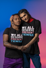 "We All Deserve Present Tense" Unisex Cotton Trans Pride Tee Shirt