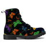 NerdyKeppie Butterflies Synthetic Leather Rainbow Gay Pride Boots. 