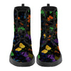 NerdyKeppie Butterflies Synthetic Leather Rainbow Gay Pride Boots. 