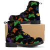 NerdyKeppie Butterflies Synthetic Leather Rainbow Gay Pride Boots. 