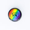 NerdyKeppie D-Pad Game Controller Pride Button. 