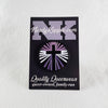 NerdyKeppie Faith & Pride Cross Enamel Pins. A Cross design for our Faith & Pride enamel pins collection, available in a wide variety of pride flag designs!