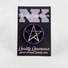 NerdyKeppie Faith & Pride Pentacle Enamel Pin. A Pentacle design for our Faith & Pride enamel pins collection, available in a wide variety of pride flag designs!