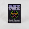 NerdyKeppie Faith & Pride Pentacle Enamel Pin. A Pentacle design for our Faith & Pride enamel pins collection, available in a wide variety of pride flag designs!